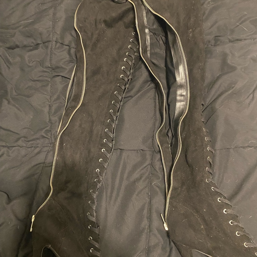 ZIGI Girl Black Over the Knee Boots